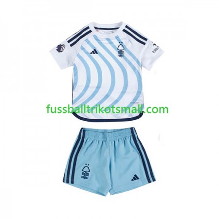 Fußballtrikots Nottingham Forest Kinder 2023-2024 Kurzarm Auswärts-trikot kaufen
